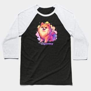 Needy but pretty pomeranian dog Baseball T-Shirt